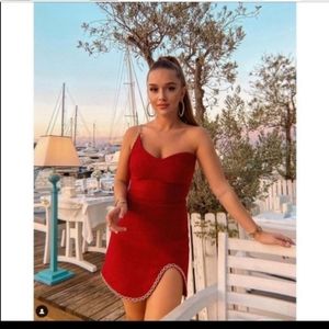 Zara Tweed Mini Dress With Gold Chain Trim NWT Bloggers Favorite 😍